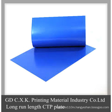 Long Run Length Positive Thermal CTP Plates